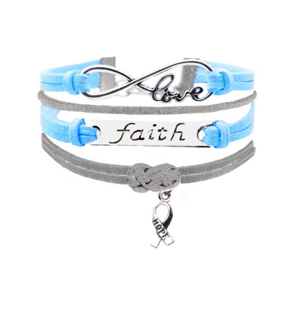 Cancer Bracelet Blue