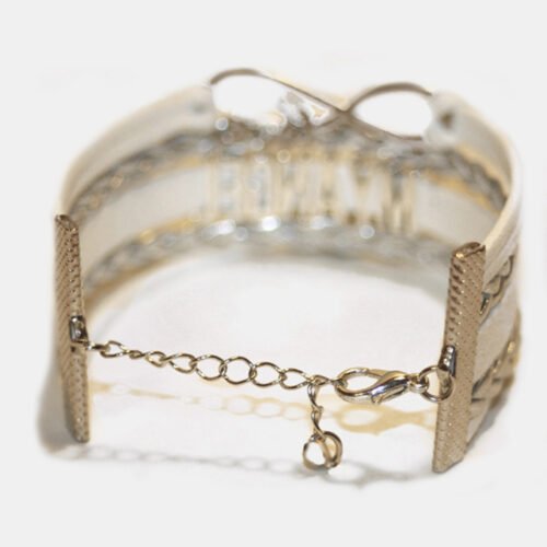 Bride Love Infinity Bracelet - Ivory, White