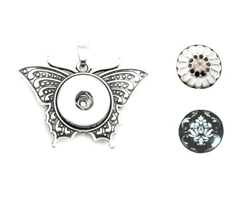 Snap Creations Necklace set - Butterfly