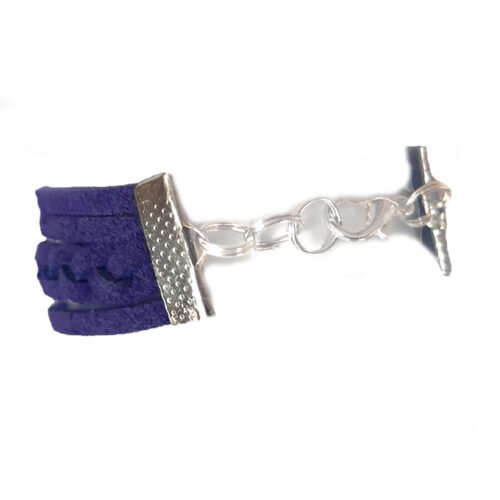 Nautical Infinity Bracelet Set of 2 - Navy Blue